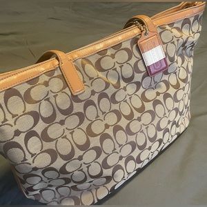 Coach signature weekender Tote bag 👜